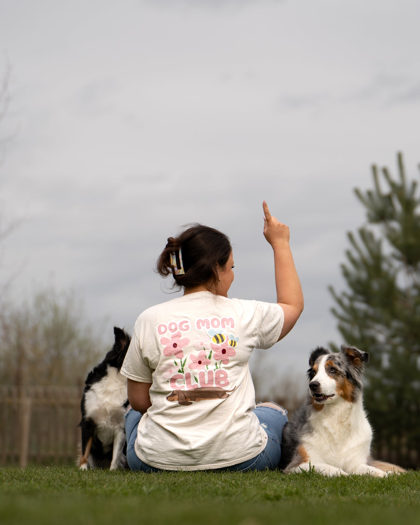 Frühlings Kollektion - T-Shirt - Dog Mom Club