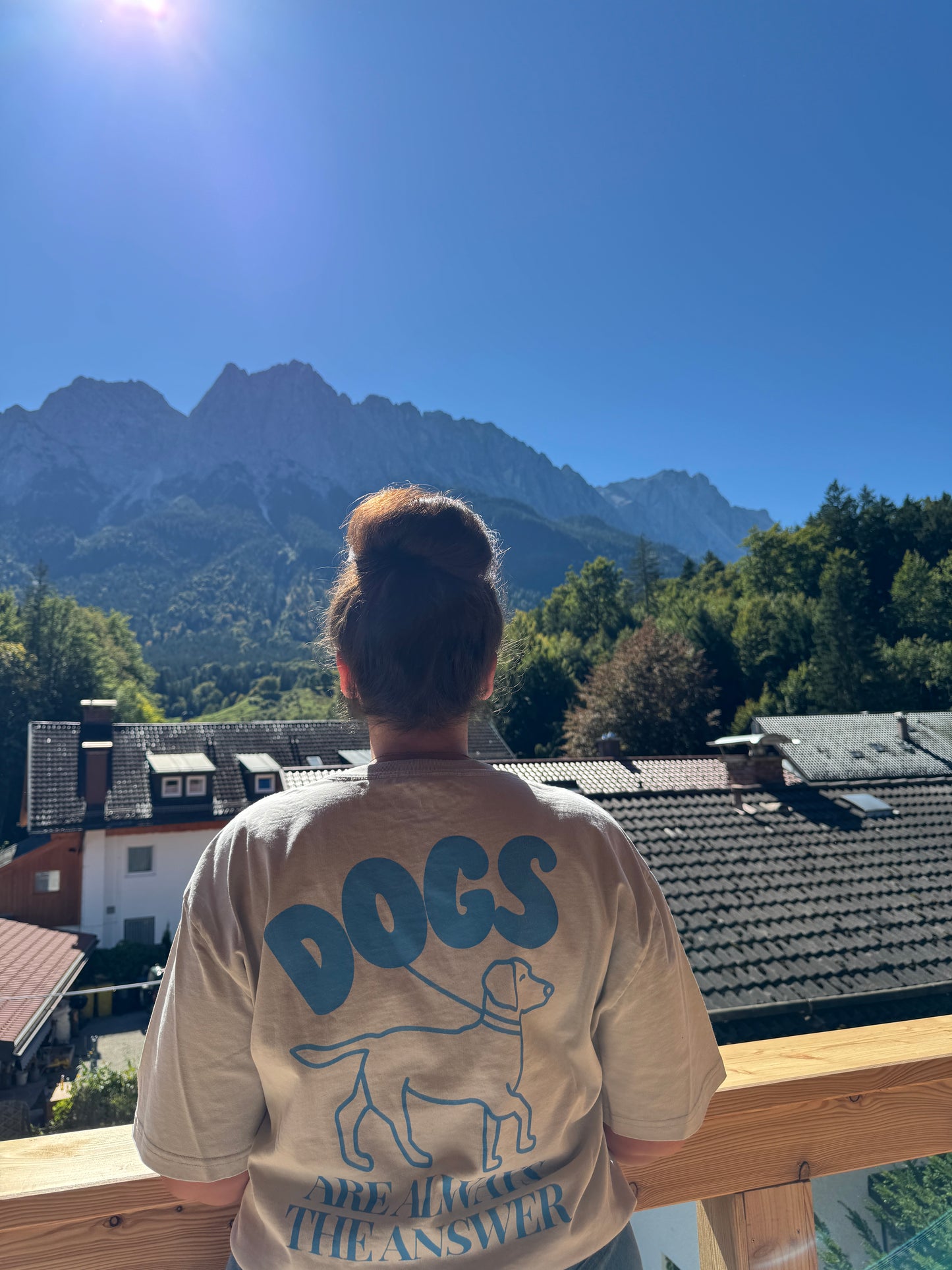 Premium Unisex Oversized T-Shirt - Dogs Are Always The Answer