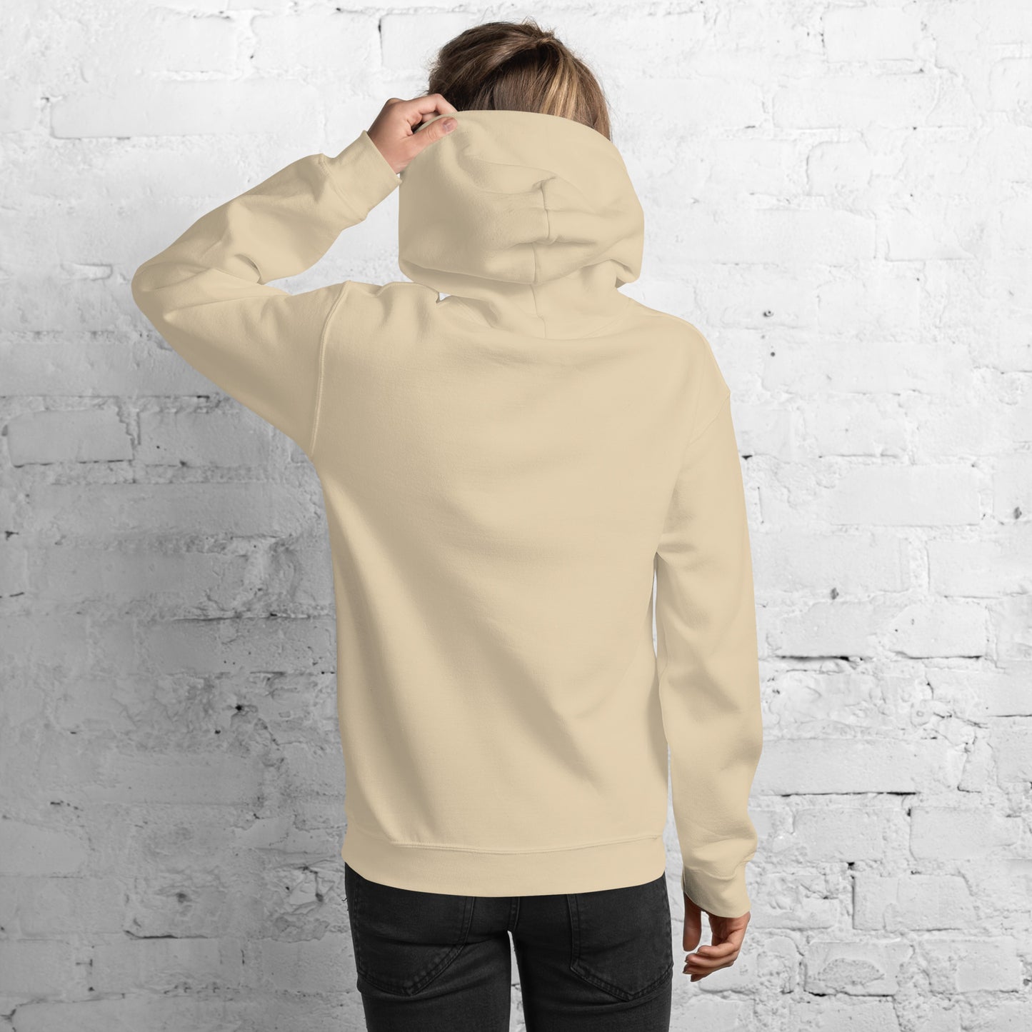 Bestickter Hoodie - Anti Social Dog Mom