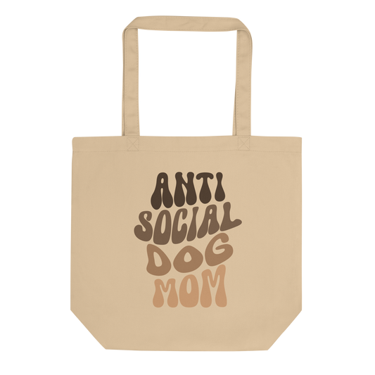 Premium Bio Tote Bag - Anti Social Dog Mom