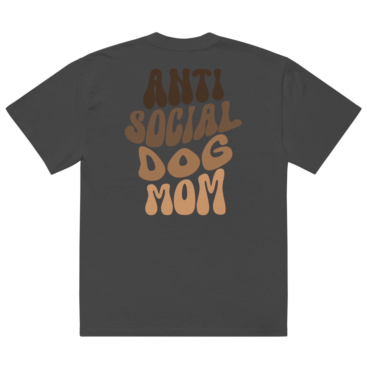 Premium Oversized T-Shirt - Anti Social Dog Mom