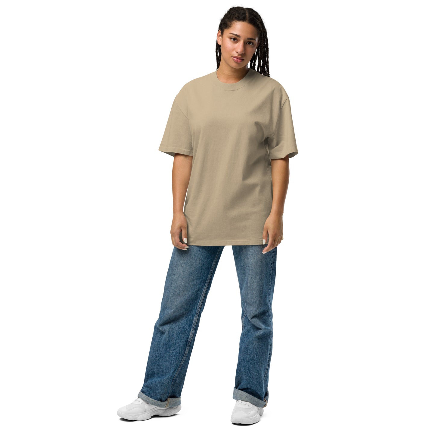 Premium Oversized T-Shirt - Anti Social Dog Mom