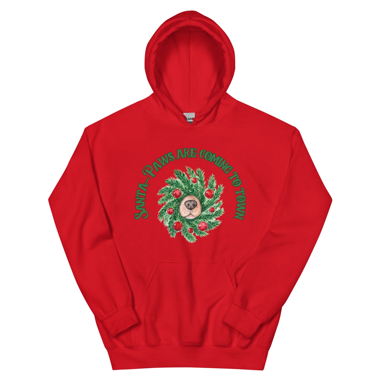 Unisex Hoodie - Santa Paws